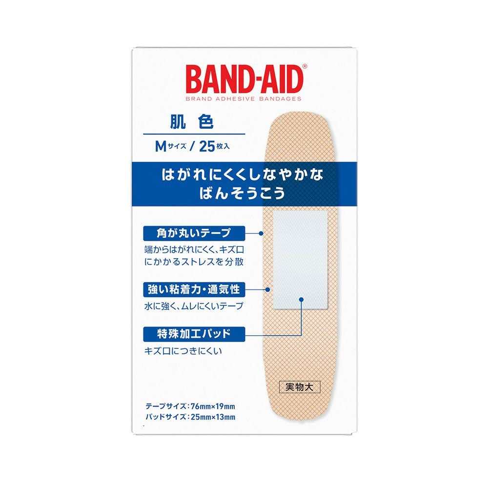 バンドエイド肌色Ｍ 25枚 ＪＮＴＬコンシューマーヘルス