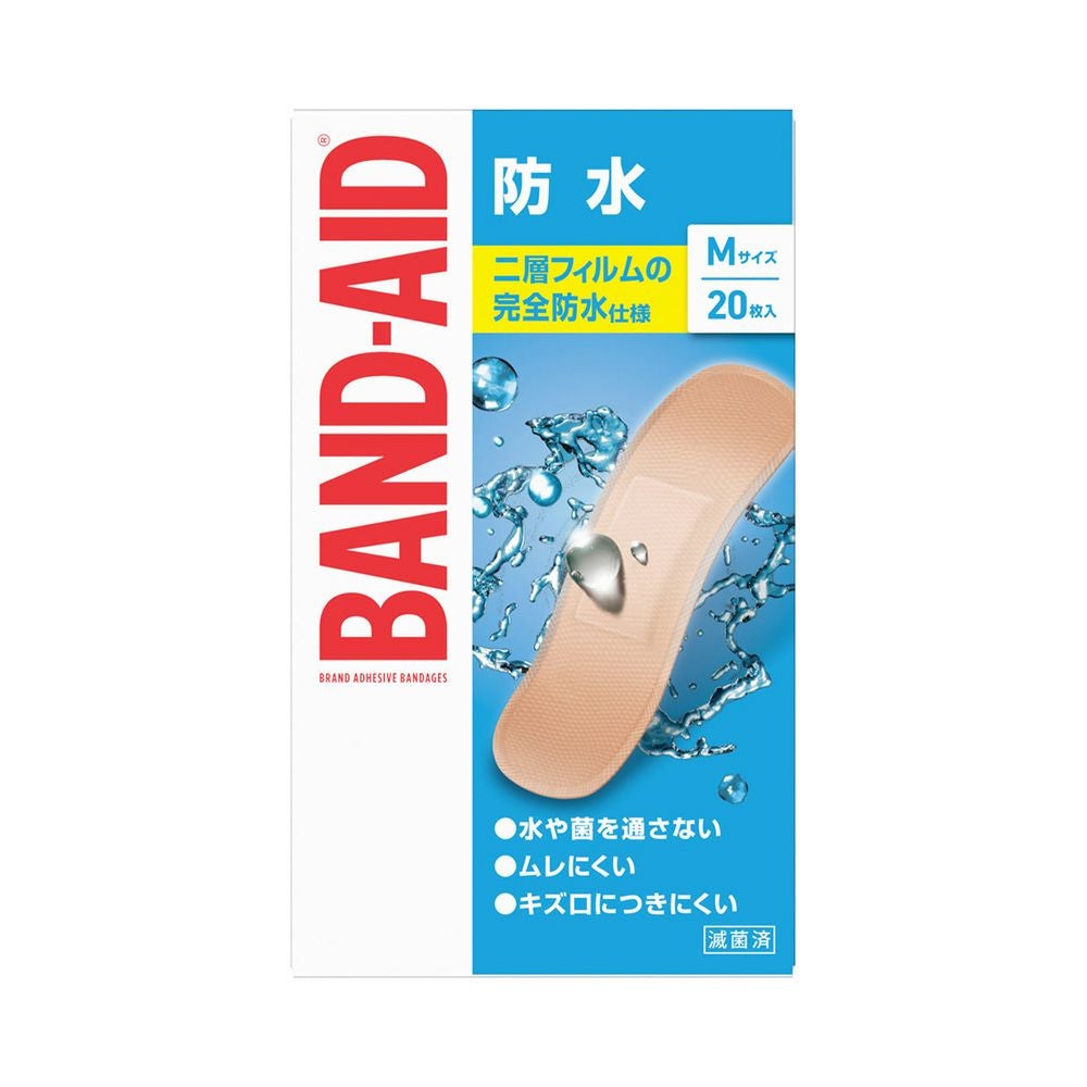 バンドエイド防水Ｍ 20枚 ＪＮＴＬコンシューマーヘルス