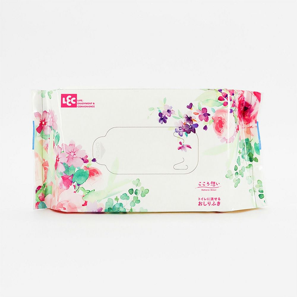 こころ想い流せるおしりふき 80枚x3P レック