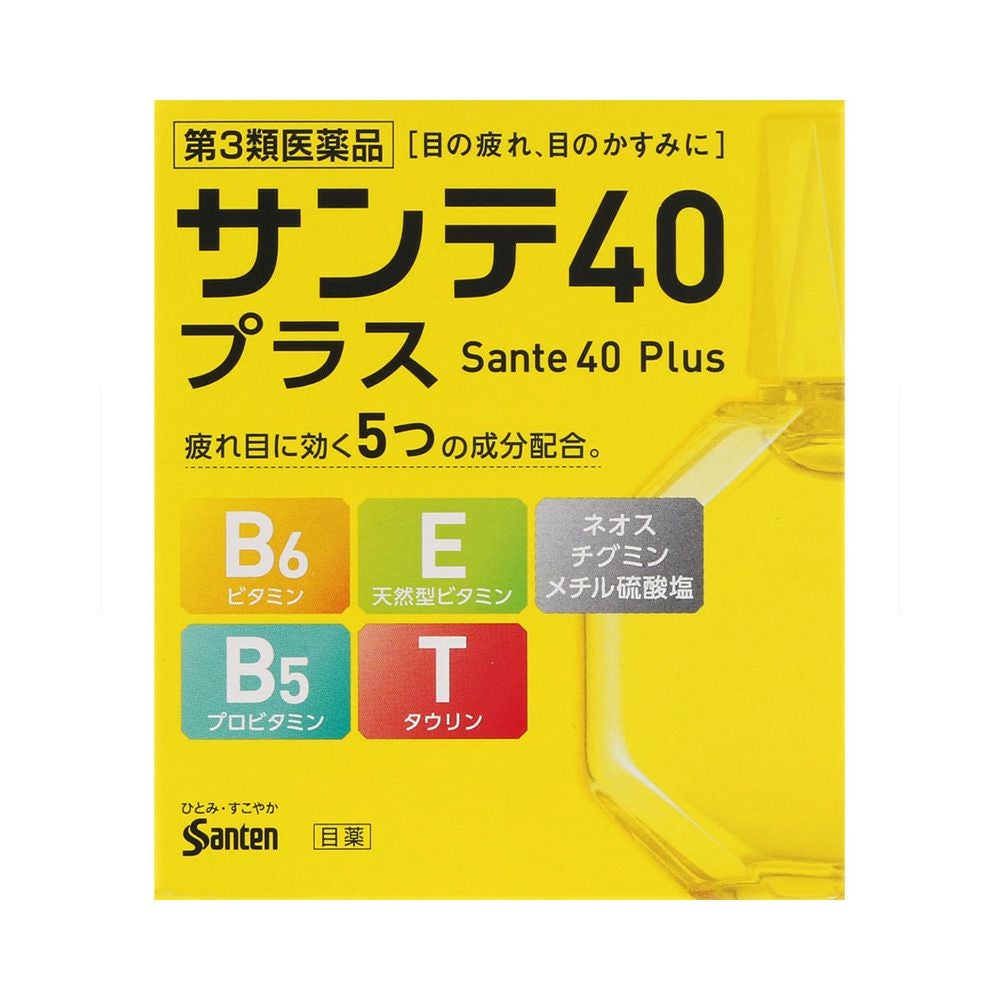 サンテ40プラス 12ml 参天製薬 【第3類医薬品】